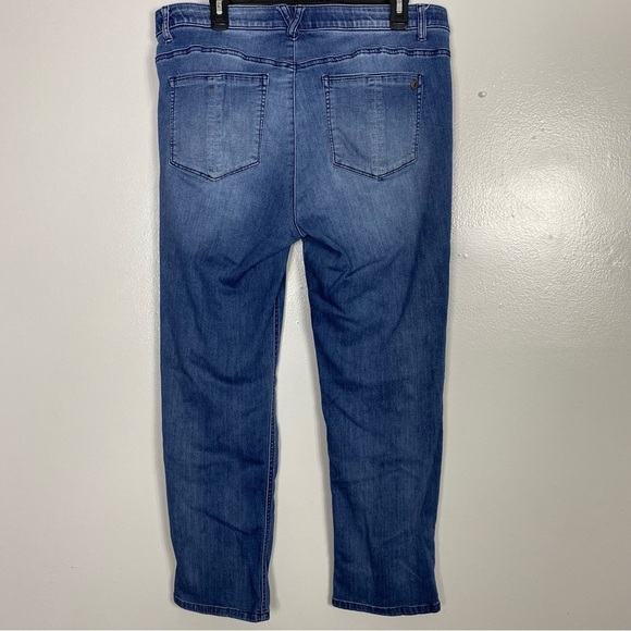 Democracy Women's Ab Solution Straight Leg Jean Sz 16 - Picture 4 of 11